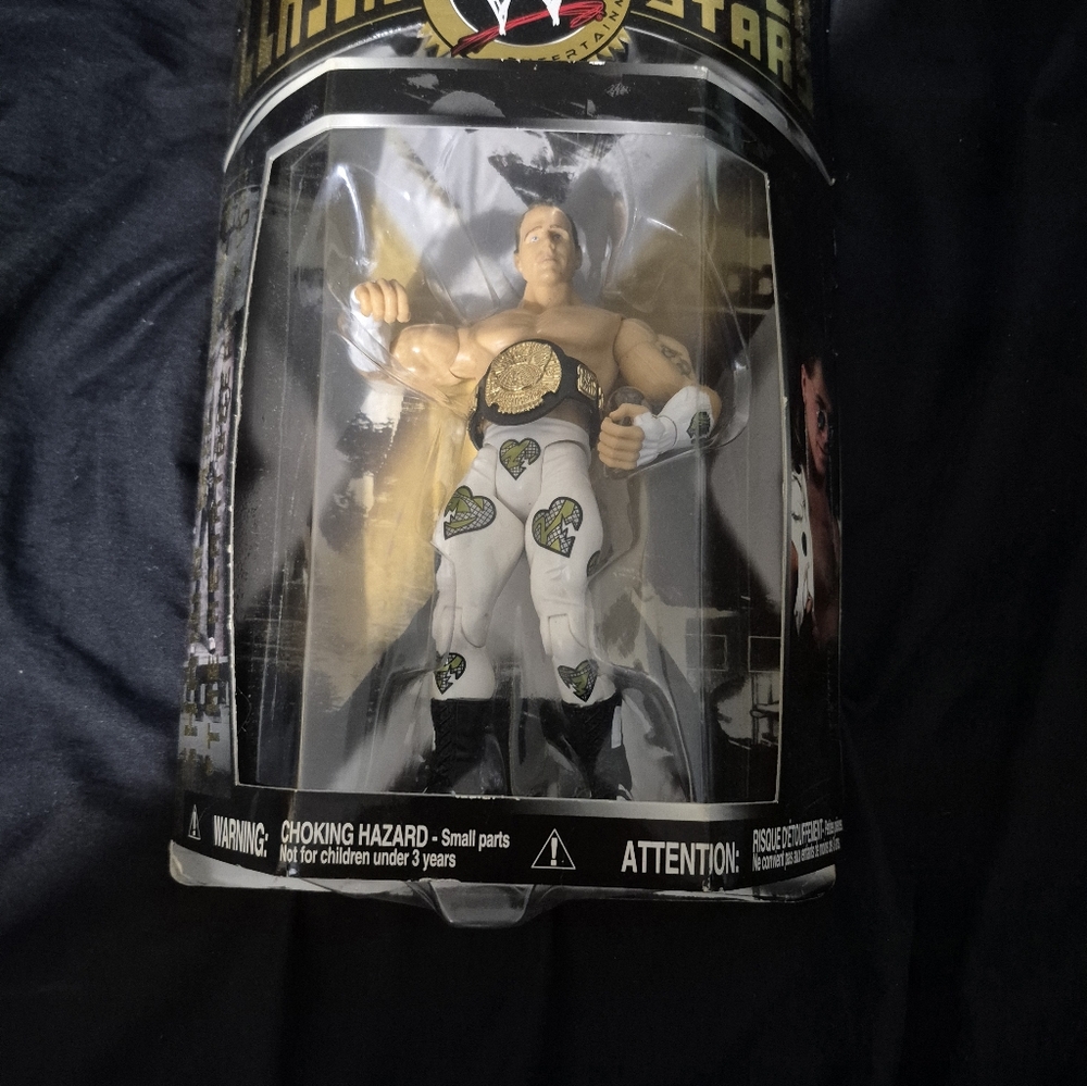 WWE Action Figure with Championship Belt